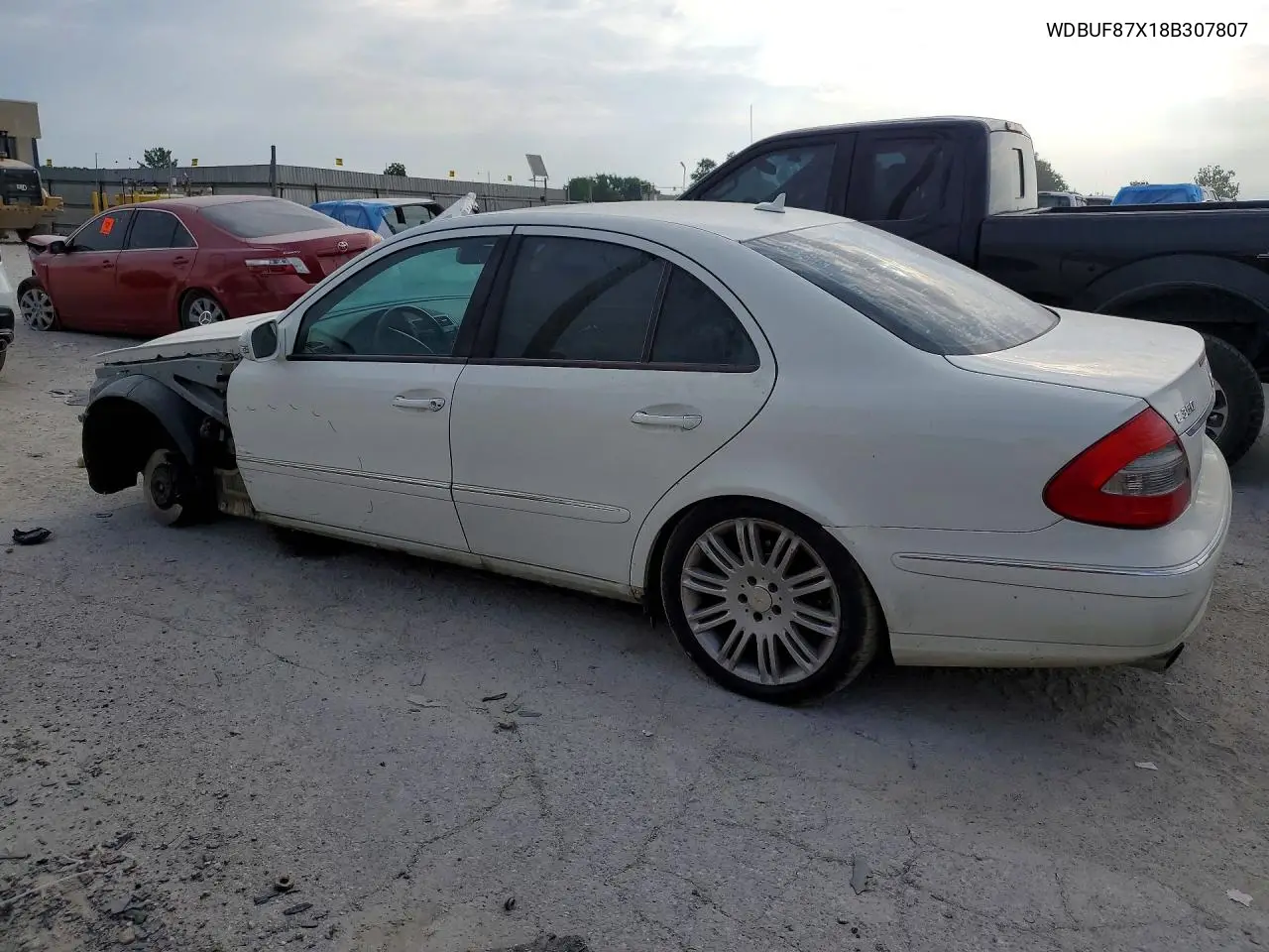 2008 Mercedes-Benz E 350 4Matic VIN: WDBUF87X18B307807 Lot: 60256466