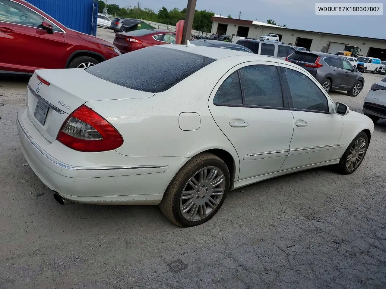 2008 Mercedes-Benz E 350 4Matic VIN: WDBUF87X18B307807 Lot: 60256466