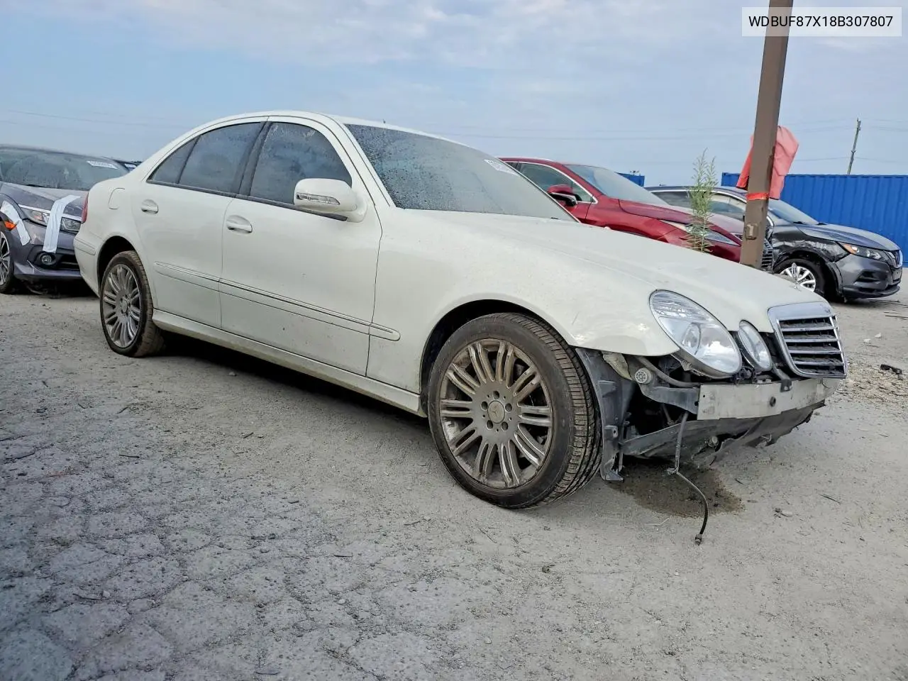 2008 Mercedes-Benz E 350 4Matic VIN: WDBUF87X18B307807 Lot: 60256466
