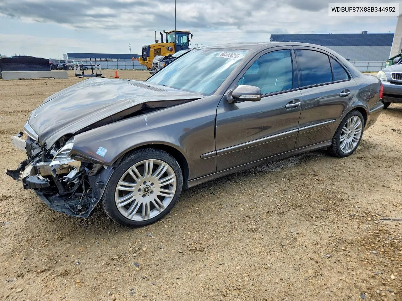 2008 Mercedes-Benz E 350 4Matic VIN: WDBUF87X88B344952 Lot: 60563026