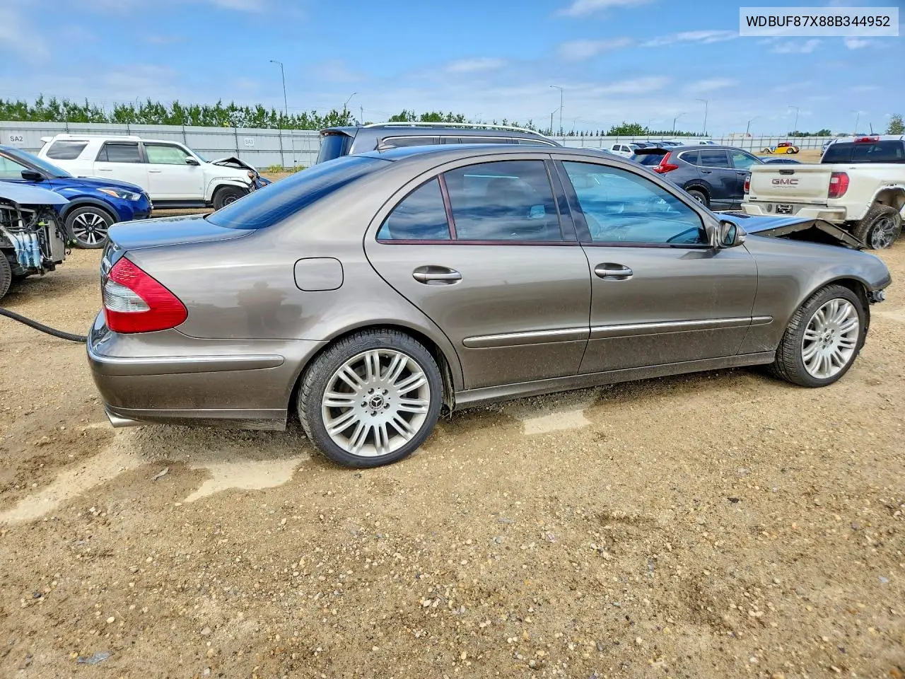 2008 Mercedes-Benz E 350 4Matic VIN: WDBUF87X88B344952 Lot: 60563026