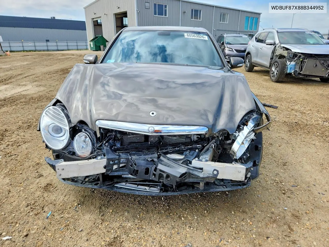 2008 Mercedes-Benz E 350 4Matic VIN: WDBUF87X88B344952 Lot: 60563026