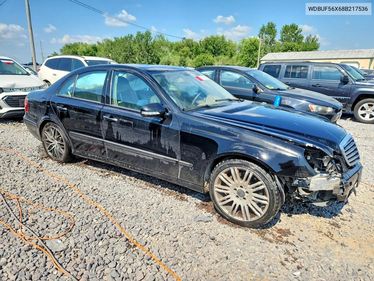 2008 Mercedes-Benz E 350 VIN: WDBUF56X68B217536 Lot: 61111266
