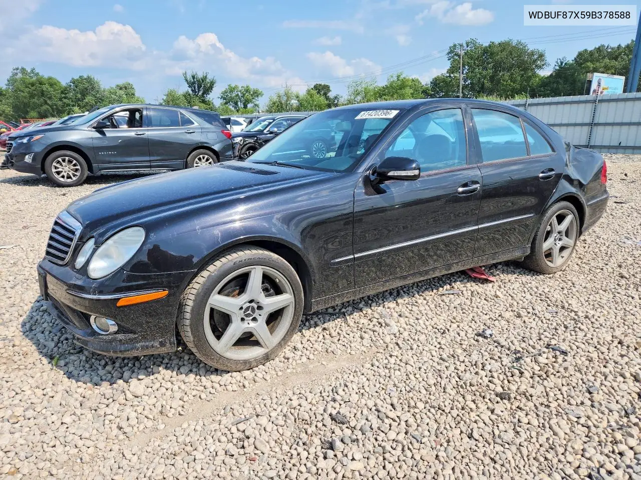 2009 Mercedes-Benz E 350 4Matic VIN: WDBUF87X59B378588 Lot: 61420396