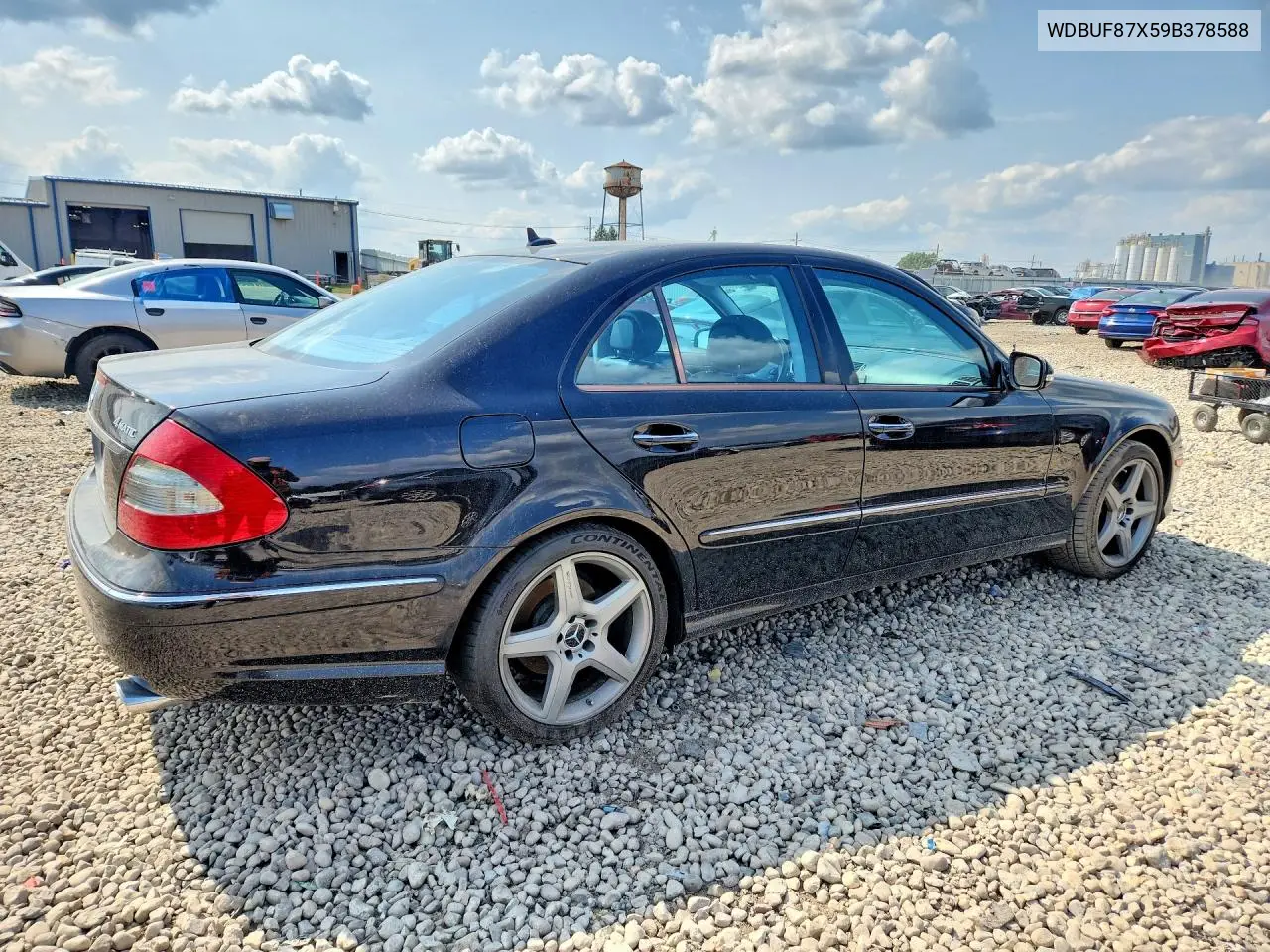 2009 Mercedes-Benz E 350 4Matic VIN: WDBUF87X59B378588 Lot: 61420396