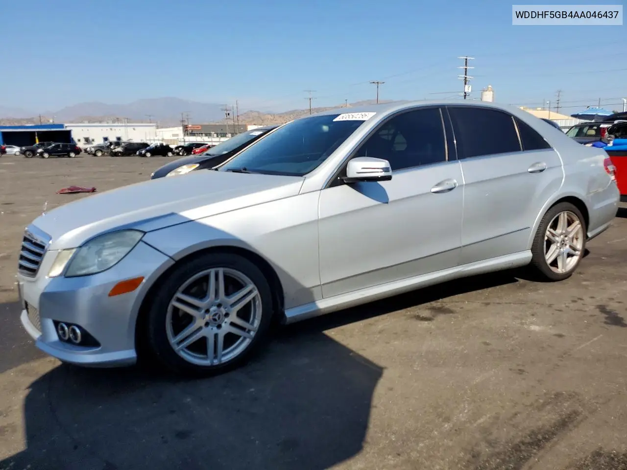 2010 Mercedes-Benz E 350 VIN: WDDHF5GB4AA046437 Lot: 60850286