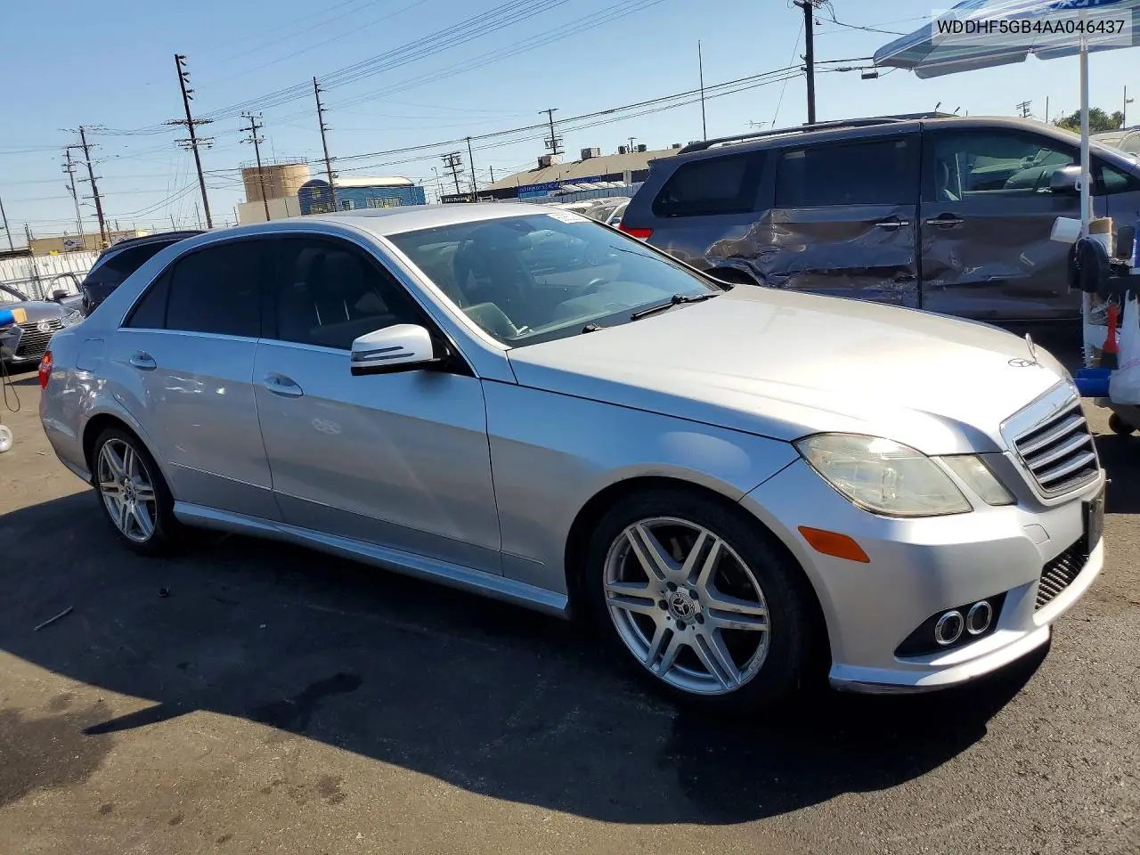 2010 Mercedes-Benz E 350 VIN: WDDHF5GB4AA046437 Lot: 60850286