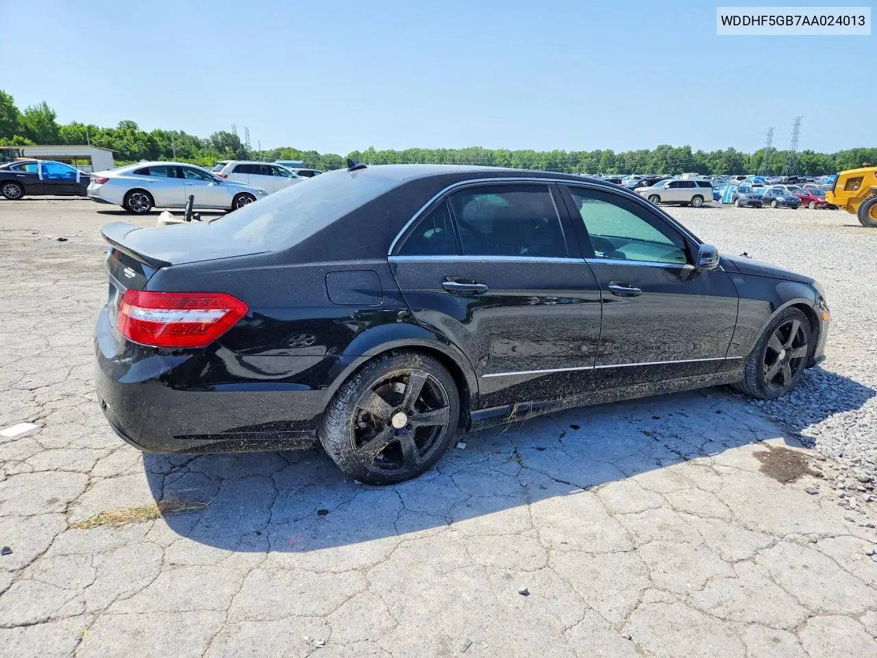 2010 Mercedes-Benz E 350 VIN: WDDHF5GB7AA024013 Lot: 61307346