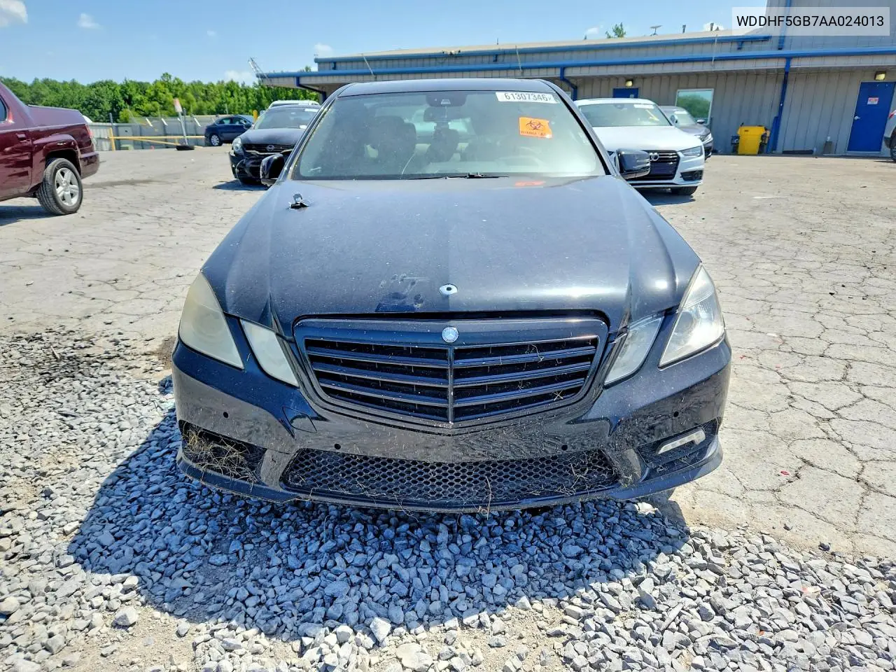 2010 Mercedes-Benz E 350 VIN: WDDHF5GB7AA024013 Lot: 61307346