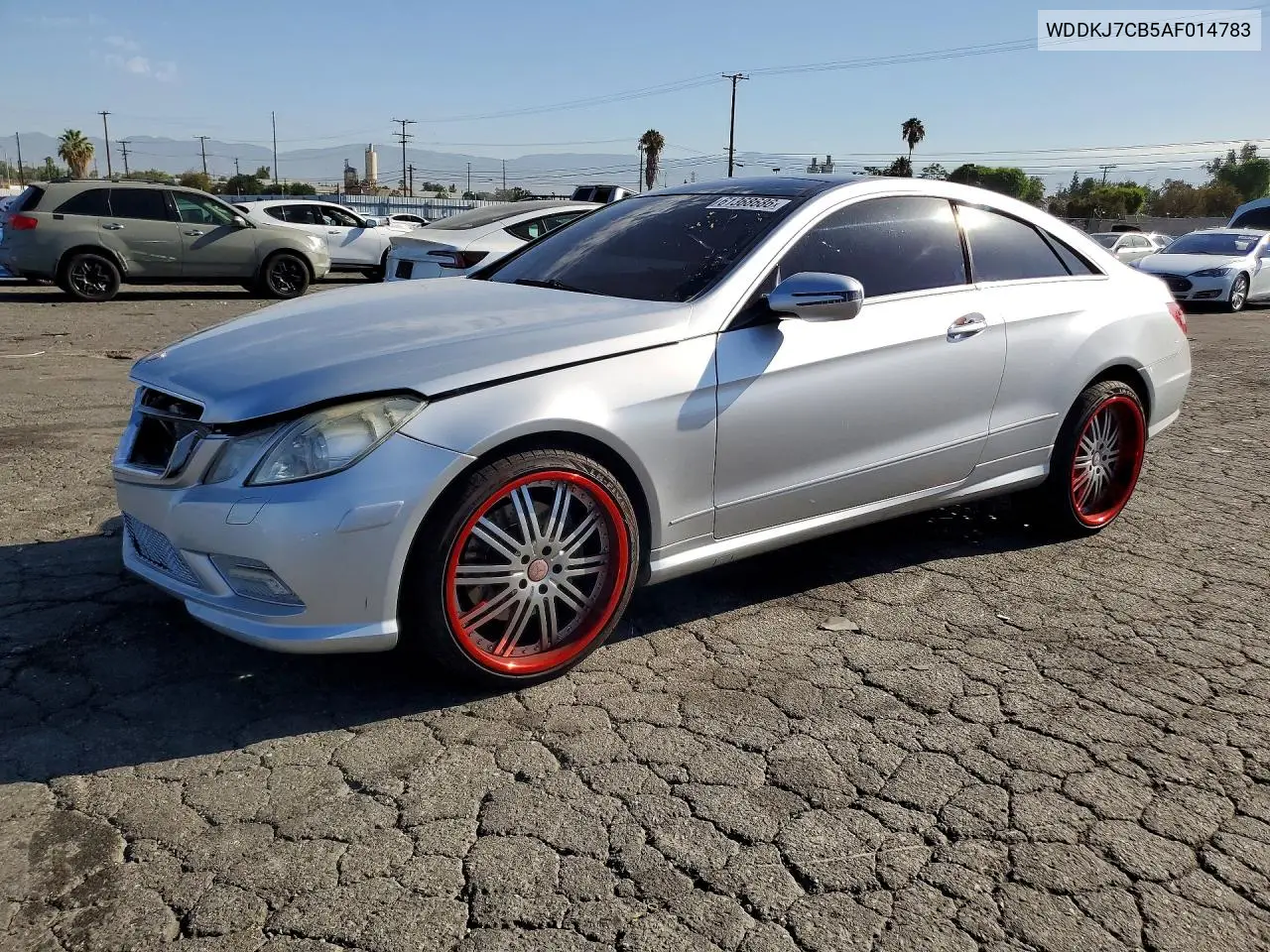 2010 Mercedes-Benz E 550 VIN: WDDKJ7CB5AF014783 Lot: 61368686