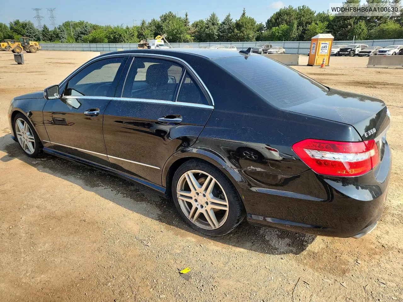 2010 Mercedes-Benz E 350 4Matic VIN: WDDHF8HB6AA100630 Lot: 61583276