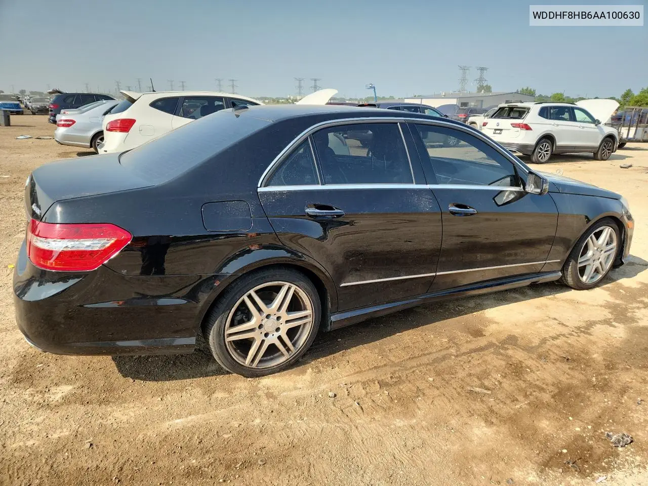 2010 Mercedes-Benz E 350 4Matic VIN: WDDHF8HB6AA100630 Lot: 61583276