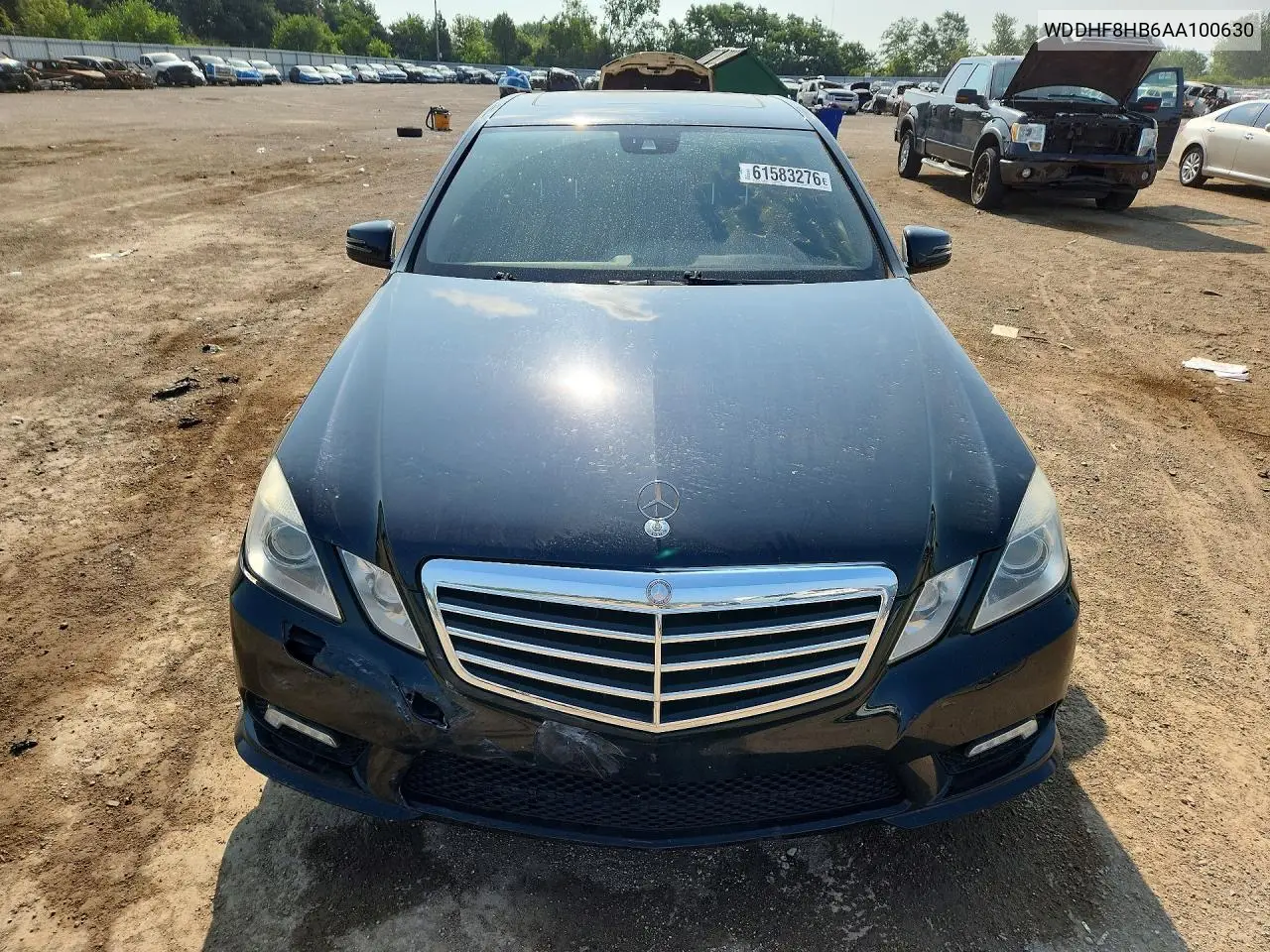 2010 Mercedes-Benz E 350 4Matic VIN: WDDHF8HB6AA100630 Lot: 61583276