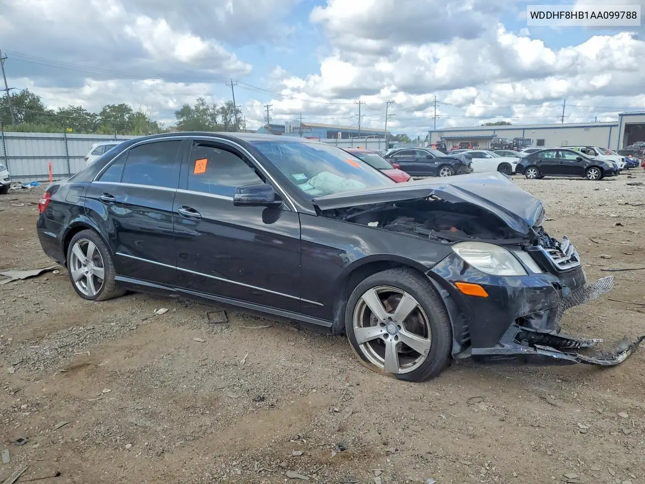 WDDHF8HB1AA099788 2010 Mercedes-Benz E 350 4Matic
