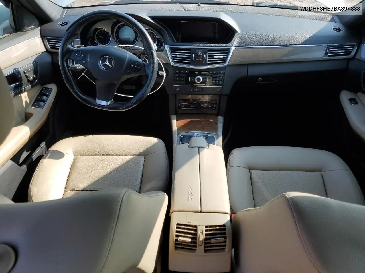 WDDHF8HB7BA394833 2011 Mercedes-Benz E 350 4Matic