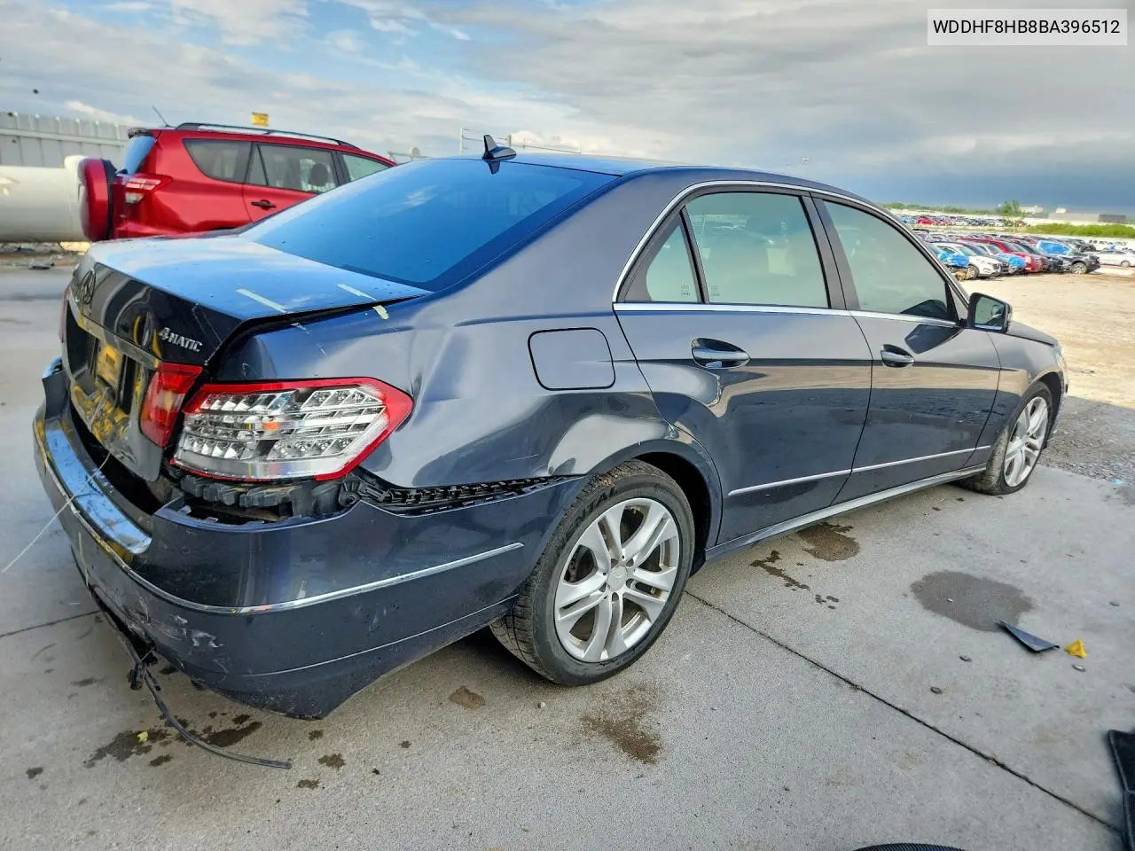 2011 Mercedes-Benz E 350 4Matic VIN: WDDHF8HB8BA396512 Lot: 57053696