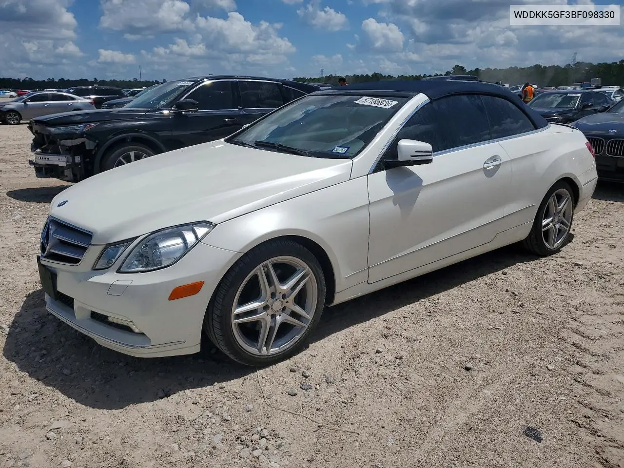 2011 Mercedes-Benz E 350 VIN: WDDKK5GF3BF098330 Lot: 57185826
