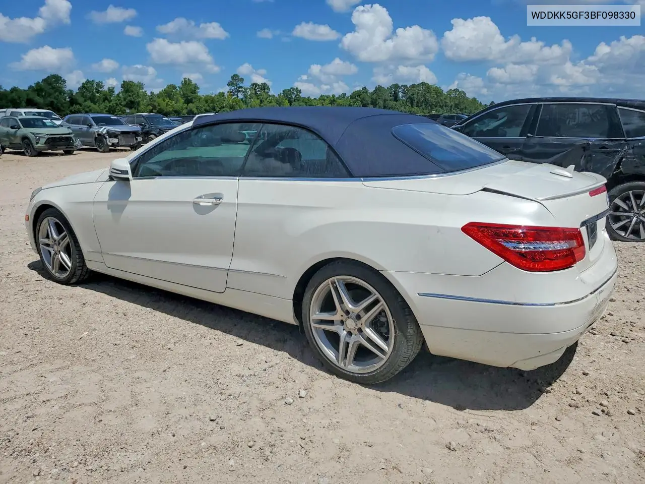 2011 Mercedes-Benz E 350 VIN: WDDKK5GF3BF098330 Lot: 57185826