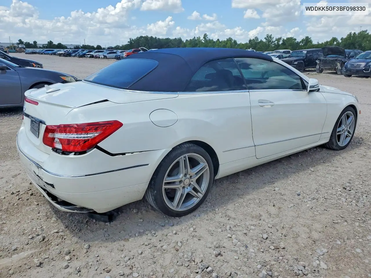 2011 Mercedes-Benz E 350 VIN: WDDKK5GF3BF098330 Lot: 57185826