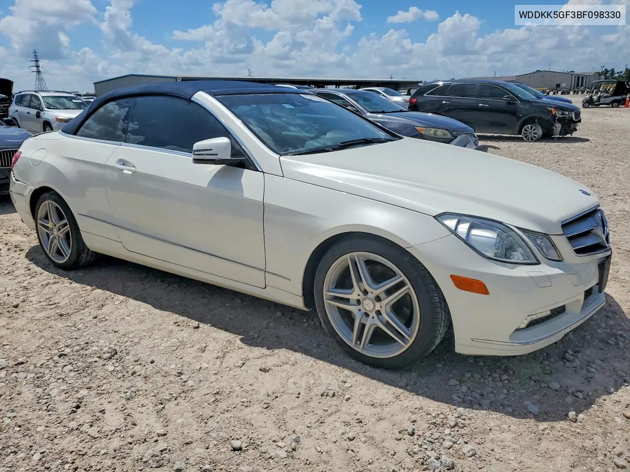 2011 Mercedes-Benz E 350 VIN: WDDKK5GF3BF098330 Lot: 57185826