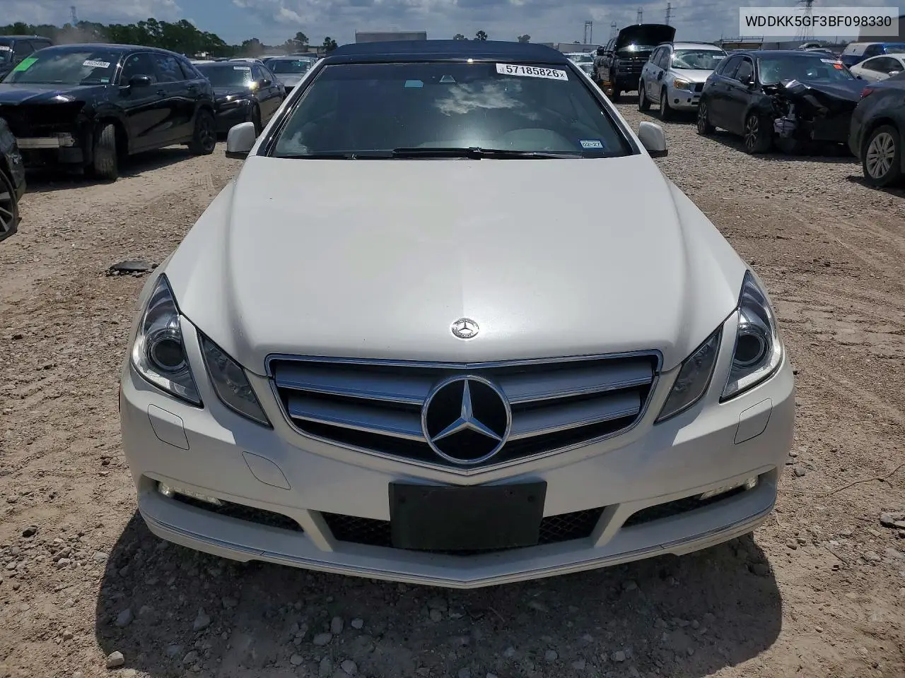 2011 Mercedes-Benz E 350 VIN: WDDKK5GF3BF098330 Lot: 57185826