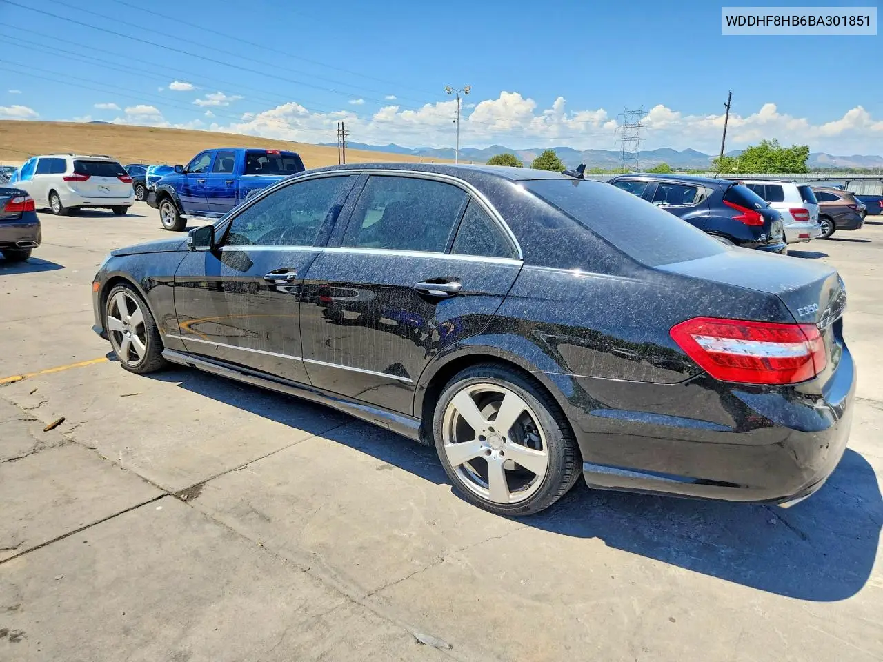 2011 Mercedes-Benz E 350 4Matic VIN: WDDHF8HB6BA301851 Lot: 57733716