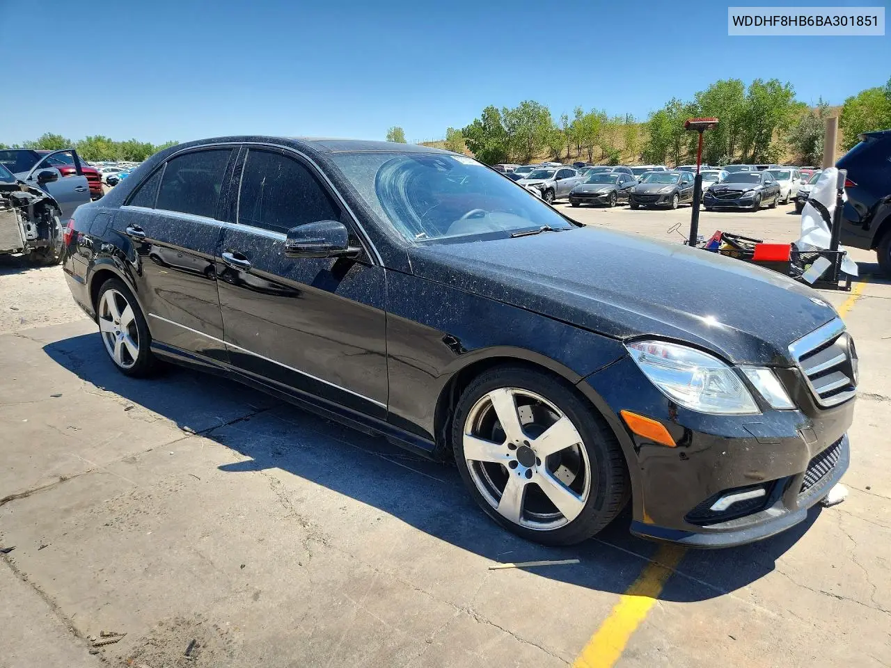 2011 Mercedes-Benz E 350 4Matic VIN: WDDHF8HB6BA301851 Lot: 57733716