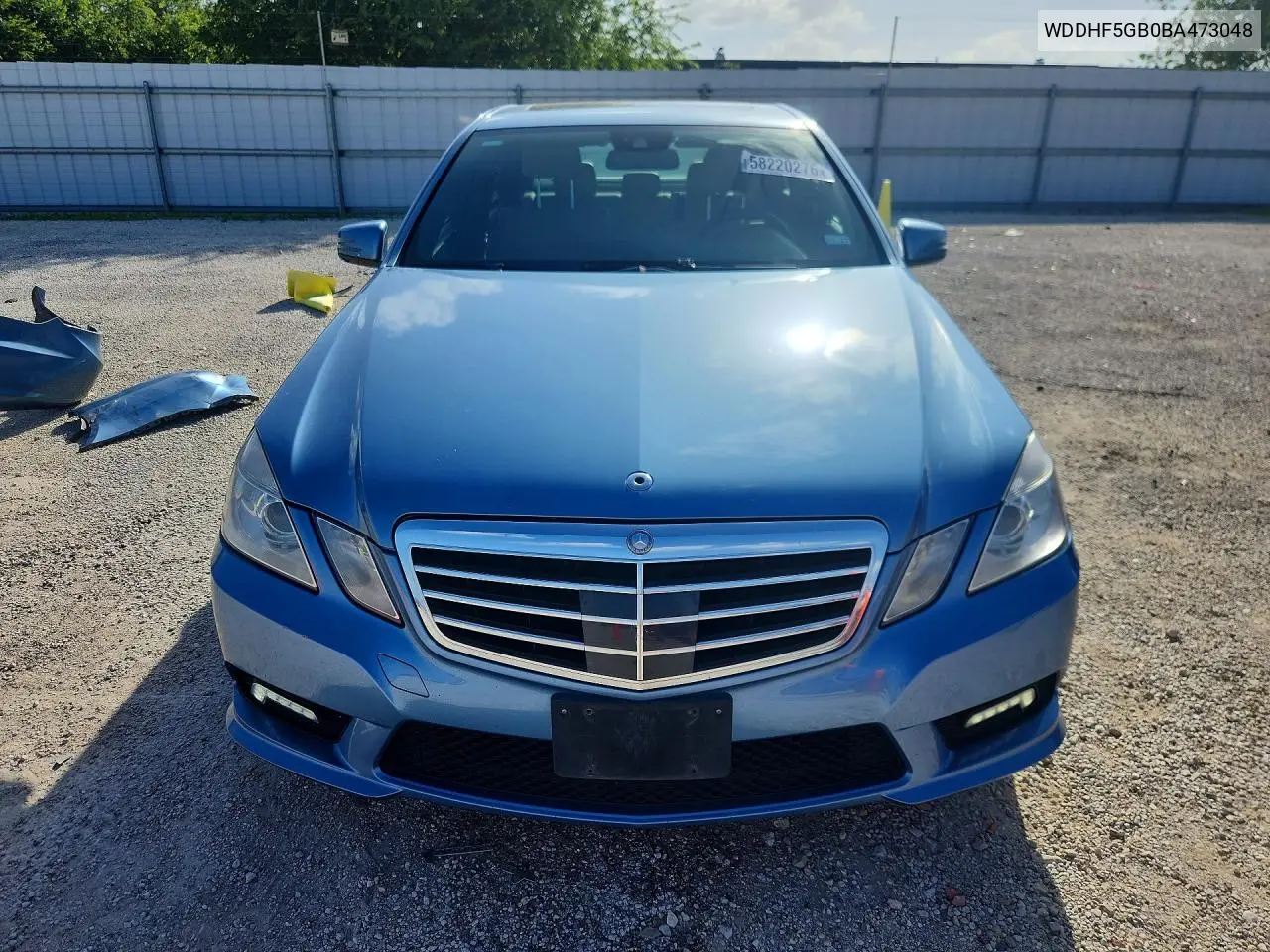 2011 Mercedes-Benz E 350 VIN: WDDHF5GB0BA473048 Lot: 58220276