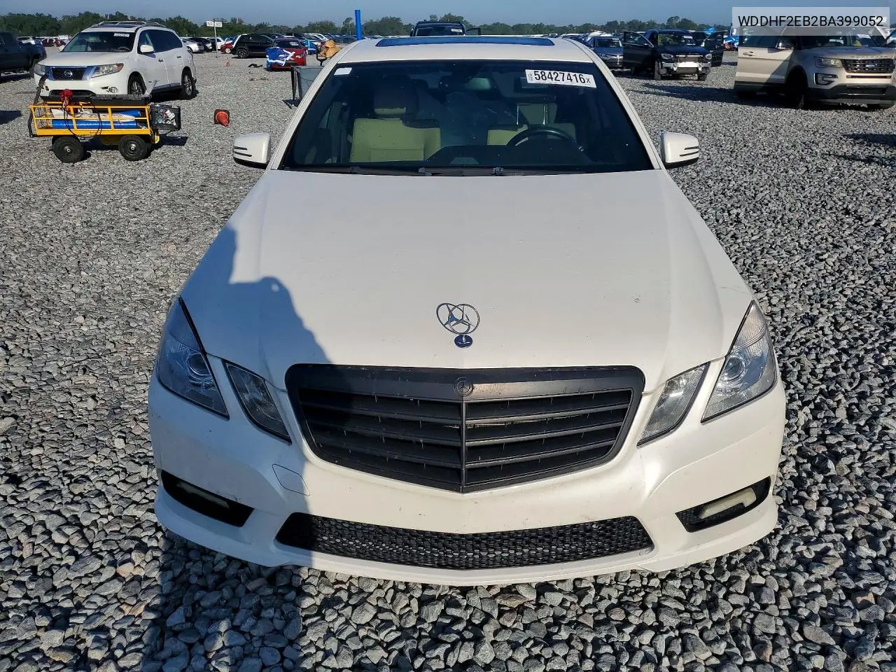 2011 Mercedes-Benz E 350 Bluetec VIN: WDDHF2EB2BA399052 Lot: 58427416