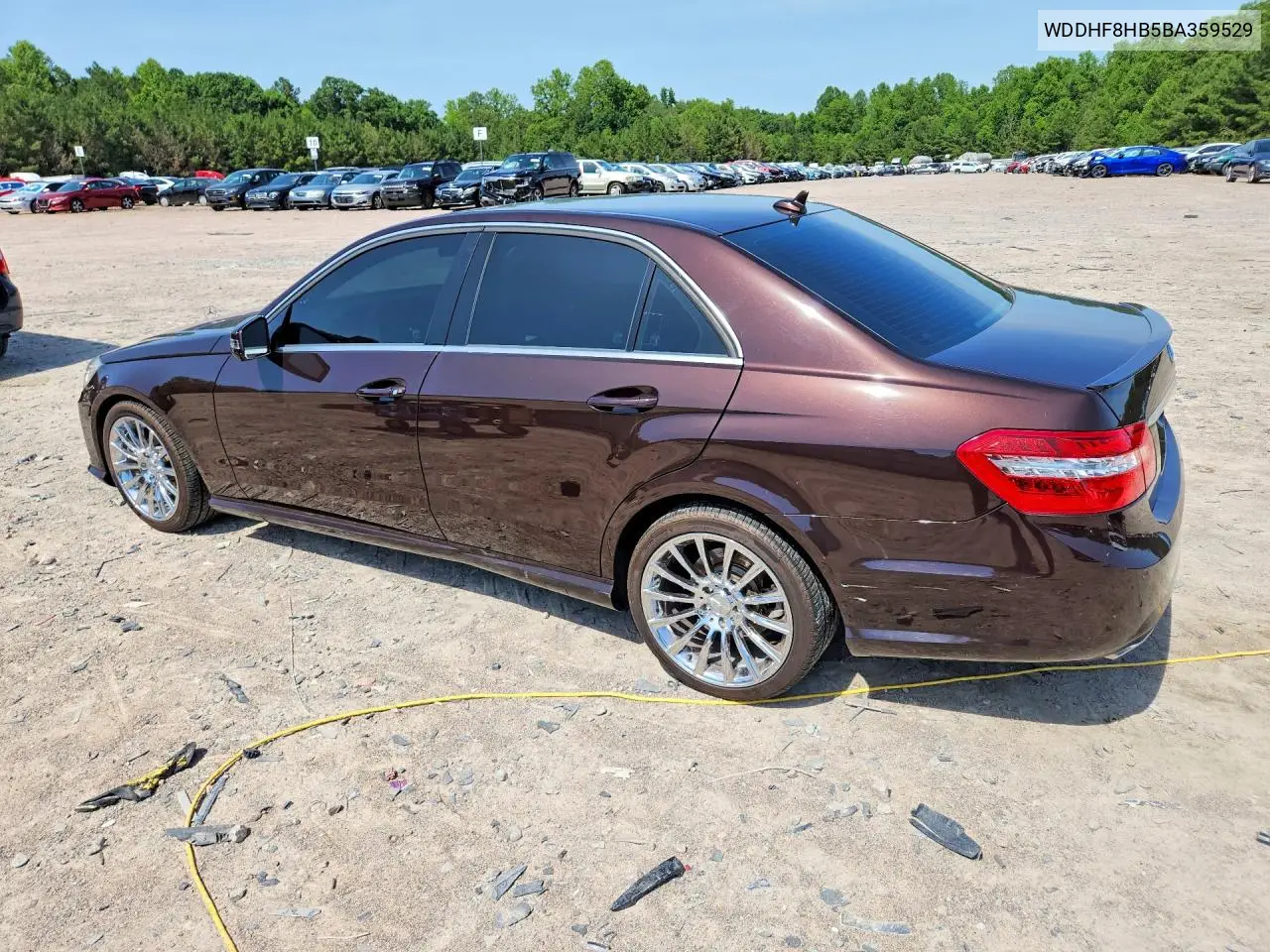2011 Mercedes-Benz E 350 4Matic VIN: WDDHF8HB5BA359529 Lot: 59268216