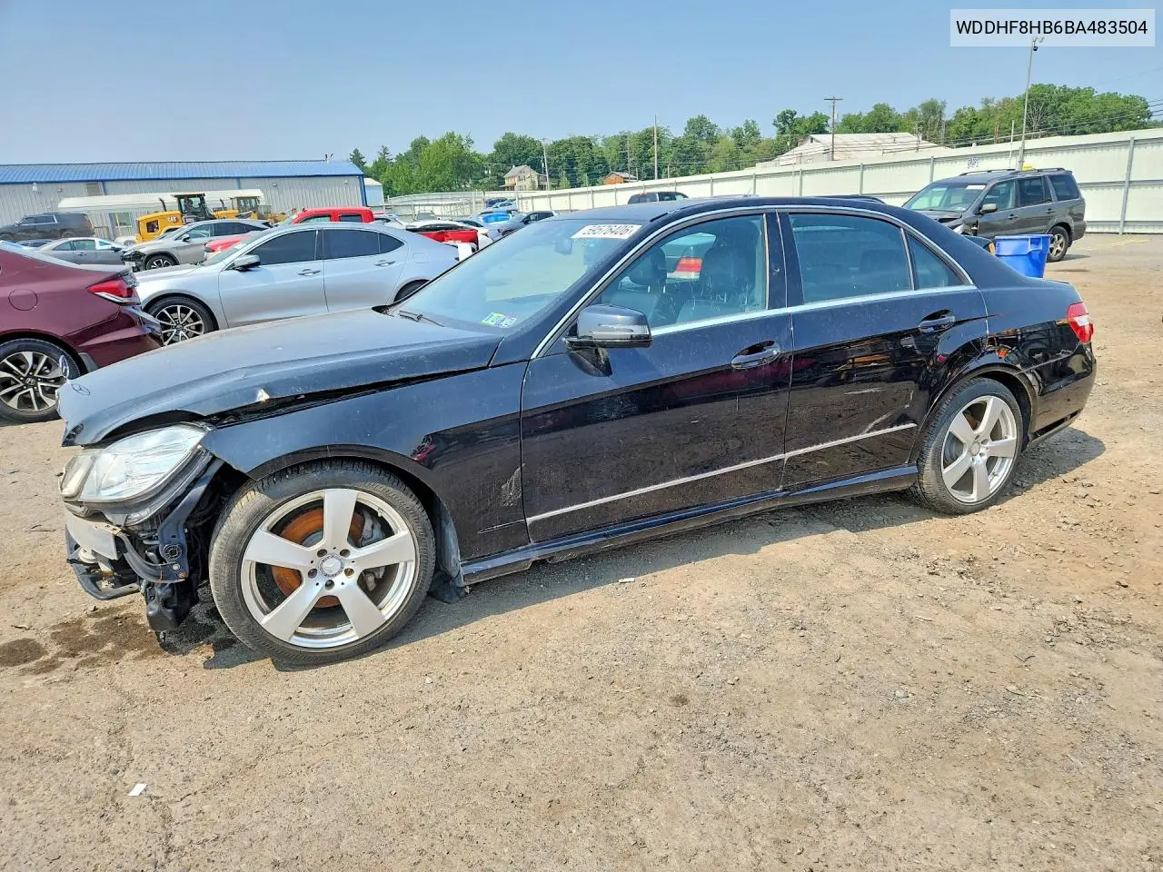 2011 Mercedes-Benz E 350 4Matic VIN: WDDHF8HB6BA483504 Lot: 59576406