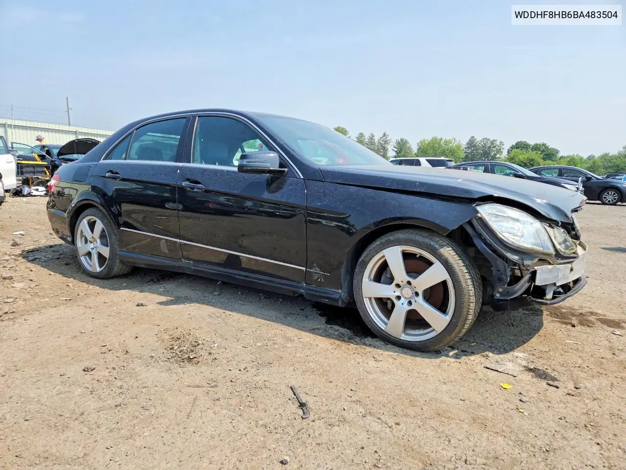 2011 Mercedes-Benz E 350 4Matic VIN: WDDHF8HB6BA483504 Lot: 59576406