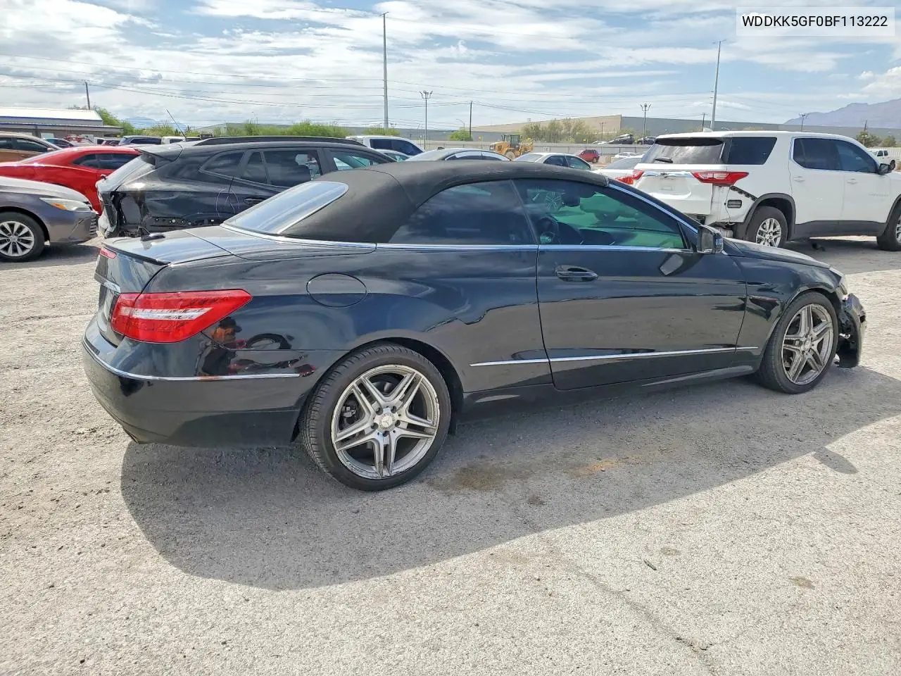 2011 Mercedes-Benz E 350 VIN: WDDKK5GF0BF113222 Lot: 60592196