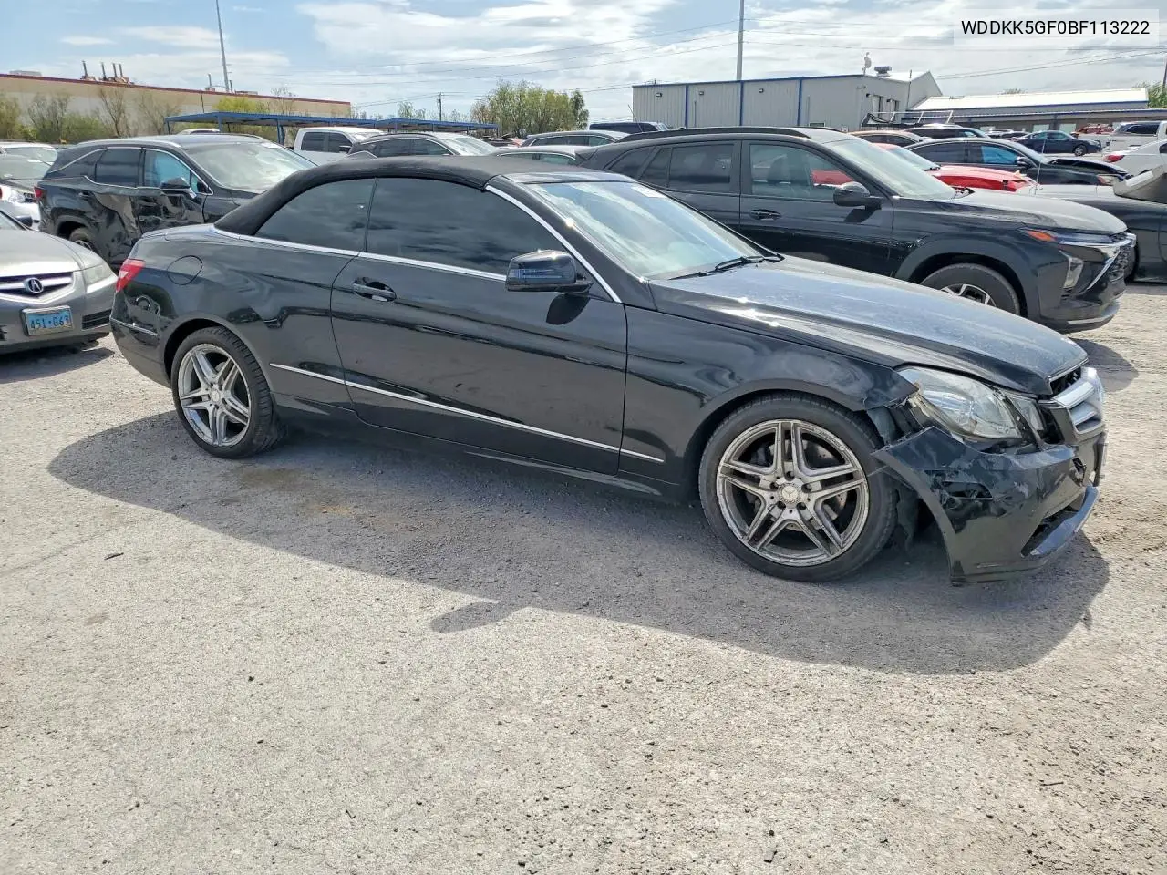 2011 Mercedes-Benz E 350 VIN: WDDKK5GF0BF113222 Lot: 60592196