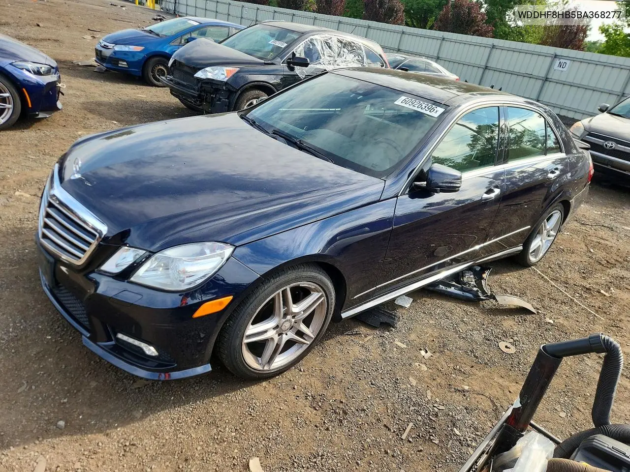 2011 Mercedes-Benz E 350 4Matic VIN: WDDHF8HB5BA368277 Lot: 60926396