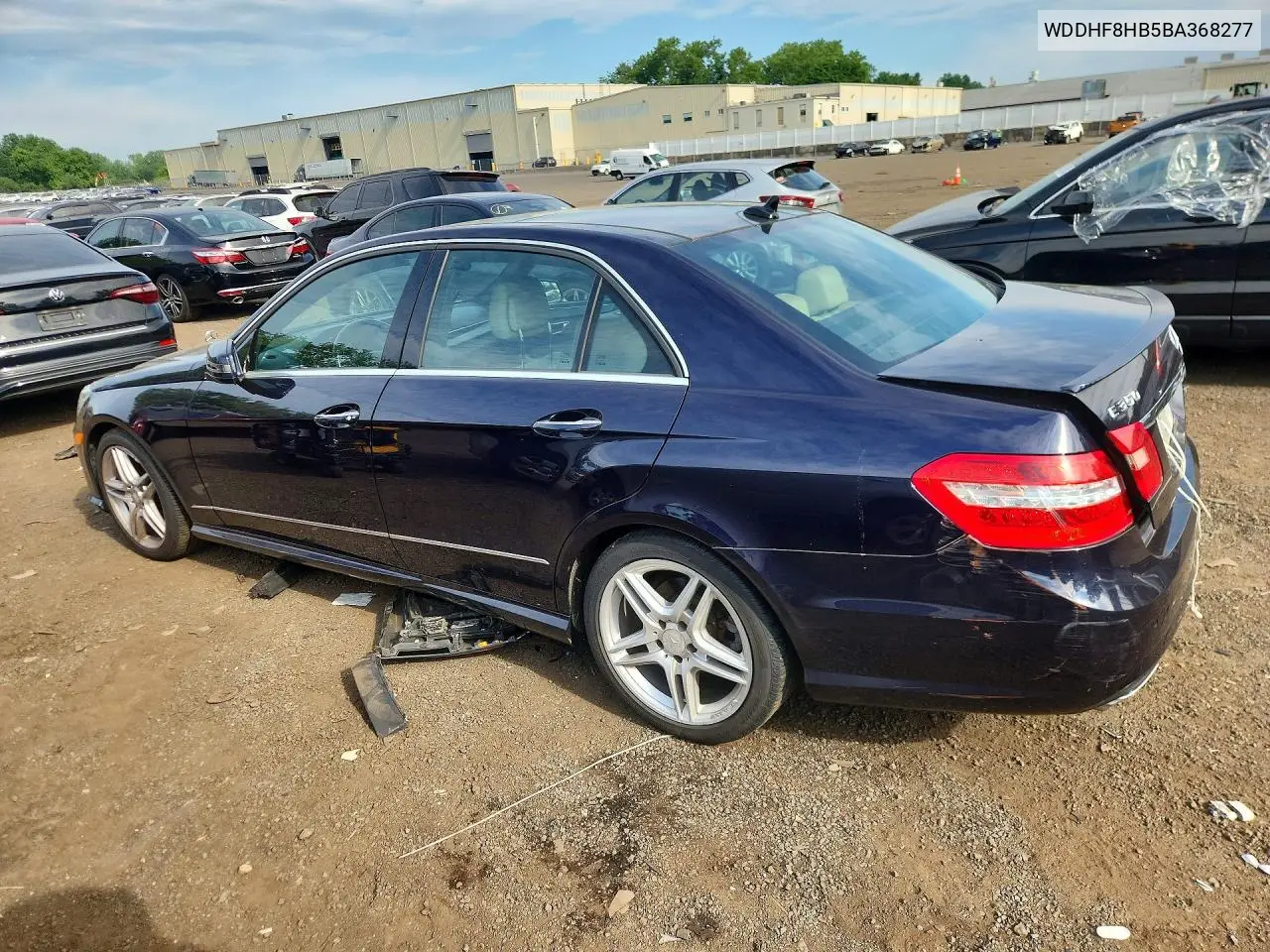 2011 Mercedes-Benz E 350 4Matic VIN: WDDHF8HB5BA368277 Lot: 60926396