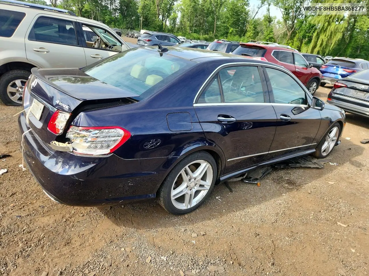2011 Mercedes-Benz E 350 4Matic VIN: WDDHF8HB5BA368277 Lot: 60926396