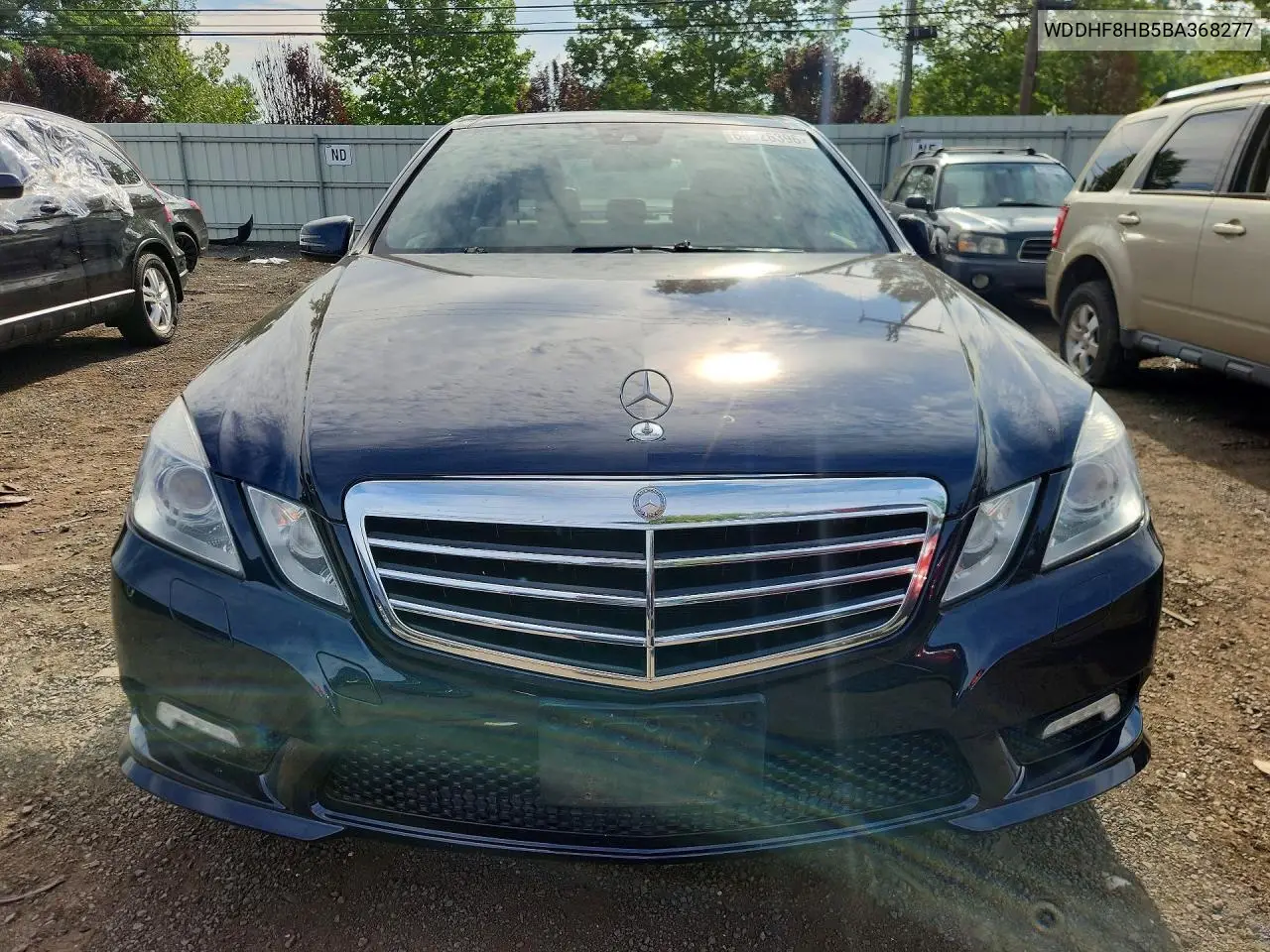 2011 Mercedes-Benz E 350 4Matic VIN: WDDHF8HB5BA368277 Lot: 60926396