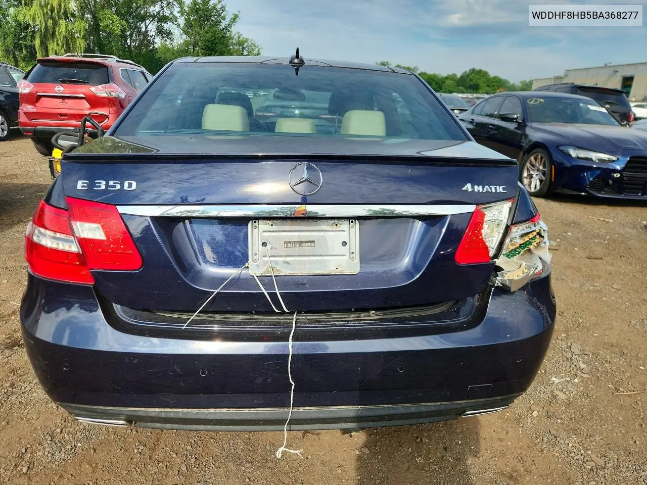 2011 Mercedes-Benz E 350 4Matic VIN: WDDHF8HB5BA368277 Lot: 60926396