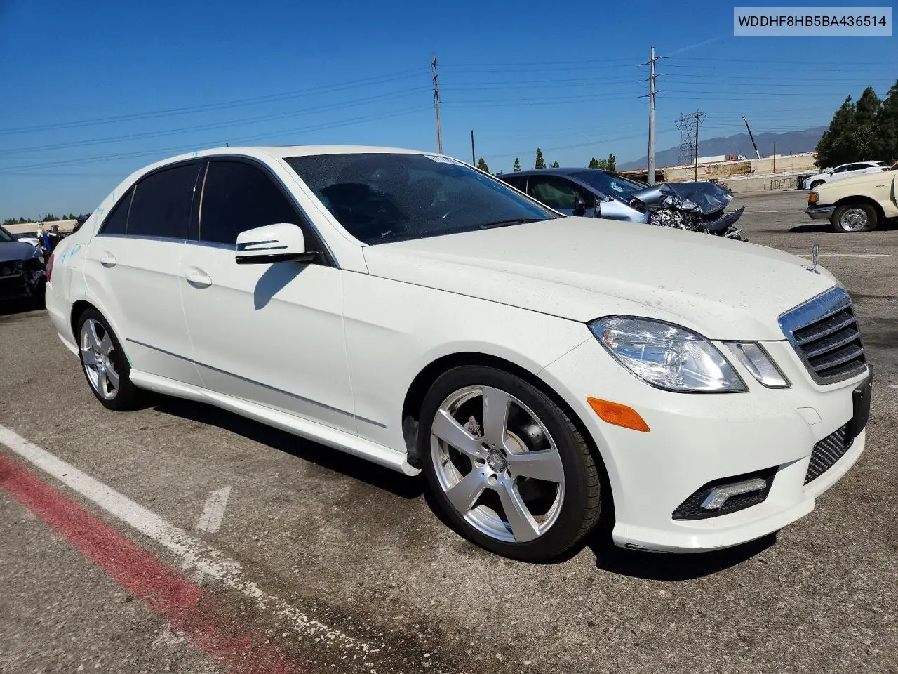 2011 Mercedes-Benz E 350 4Matic VIN: WDDHF8HB5BA436514 Lot: 61172886