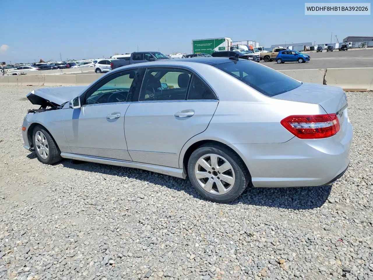 2011 Mercedes-Benz E 350 4Matic VIN: WDDHF8HB1BA392026 Lot: 61385836