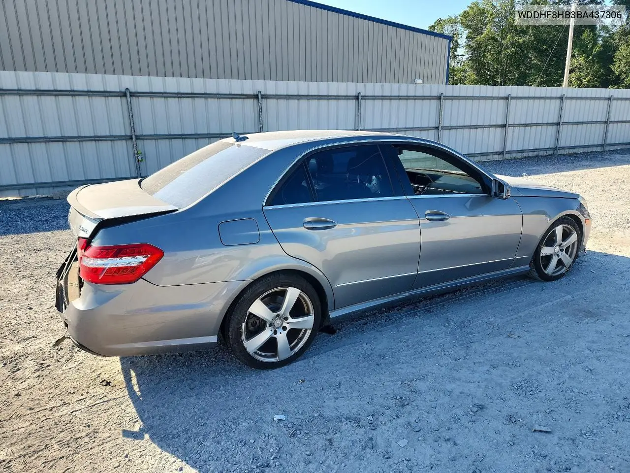 2011 Mercedes-Benz E 350 4Matic VIN: WDDHF8HB3BA437306 Lot: 61478316