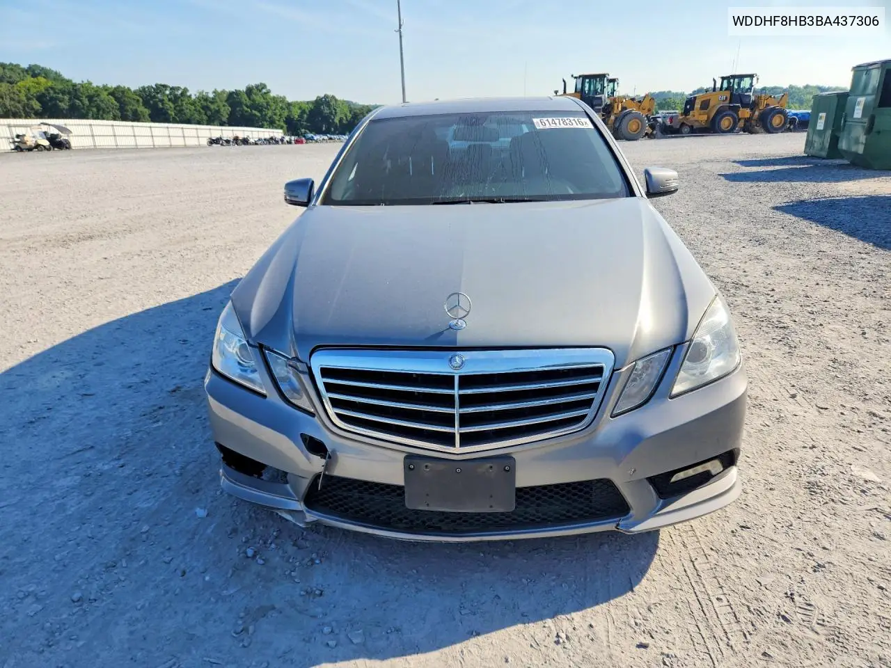 2011 Mercedes-Benz E 350 4Matic VIN: WDDHF8HB3BA437306 Lot: 61478316