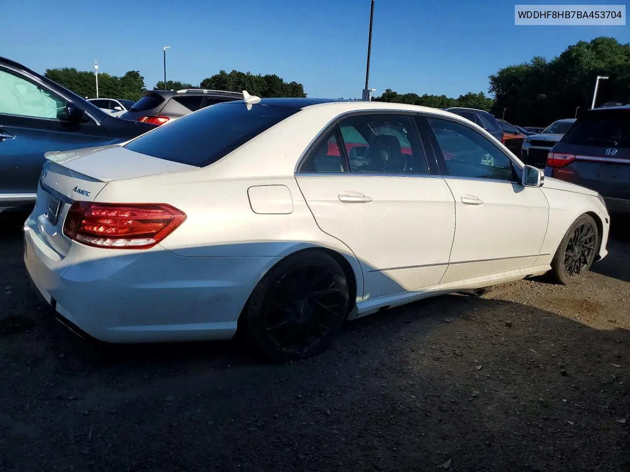 2011 Mercedes-Benz E 350 4Matic VIN: WDDHF8HB7BA453704 Lot: 61550286