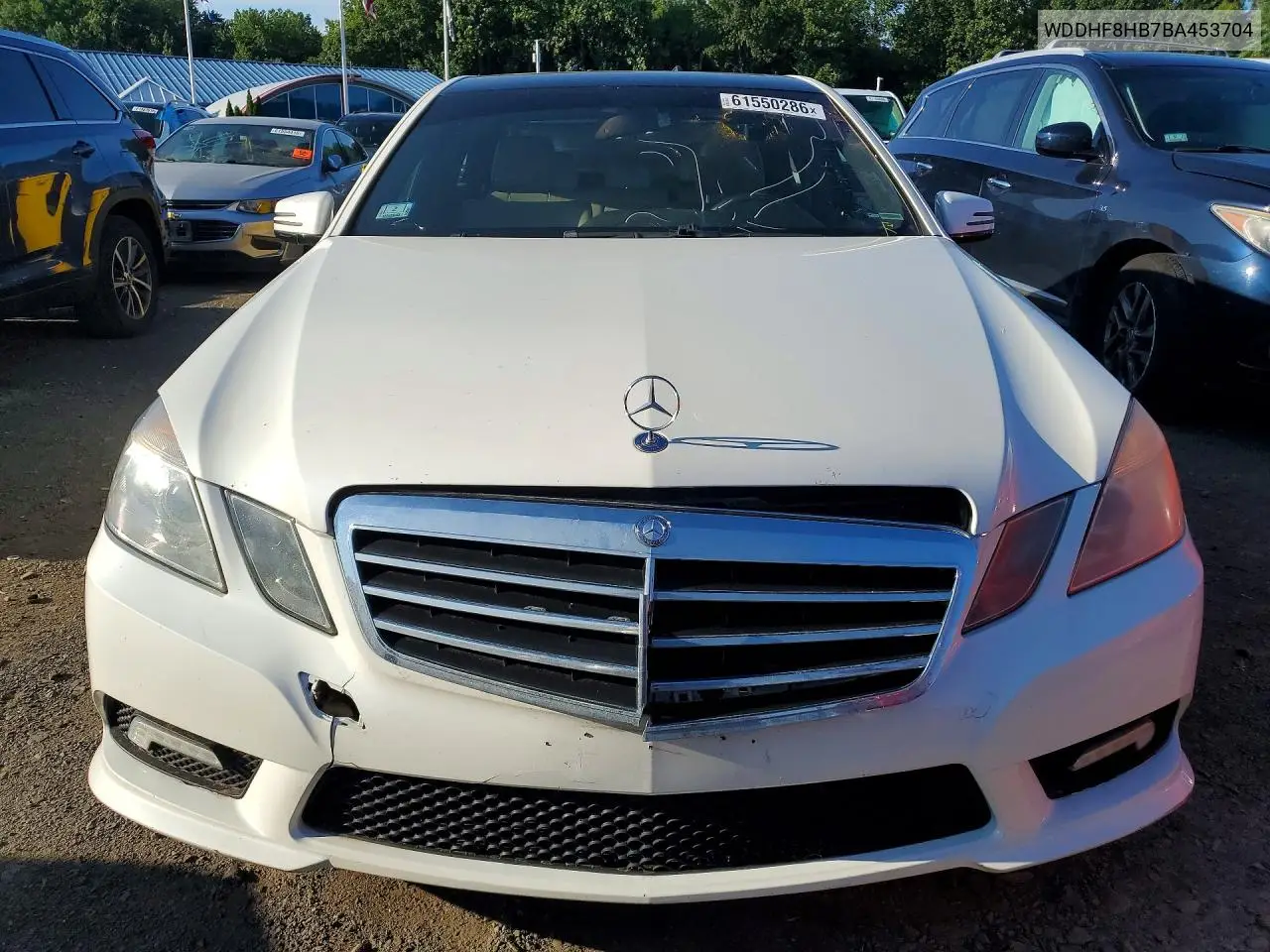 2011 Mercedes-Benz E 350 4Matic VIN: WDDHF8HB7BA453704 Lot: 61550286