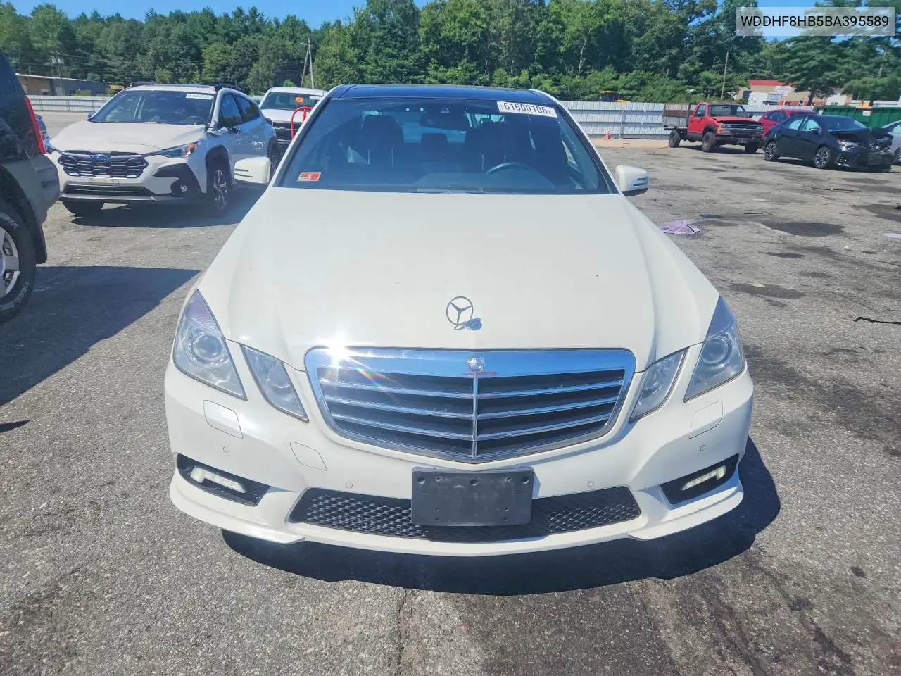 2011 Mercedes-Benz E 350 4Matic VIN: WDDHF8HB5BA395589 Lot: 61600106