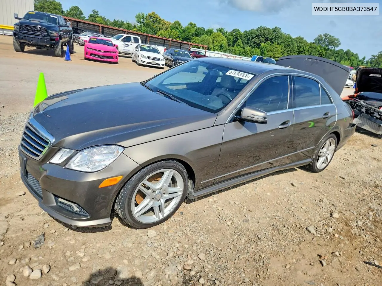 2011 Mercedes-Benz E 350 VIN: WDDHF5GB0BA373547 Lot: 61680986