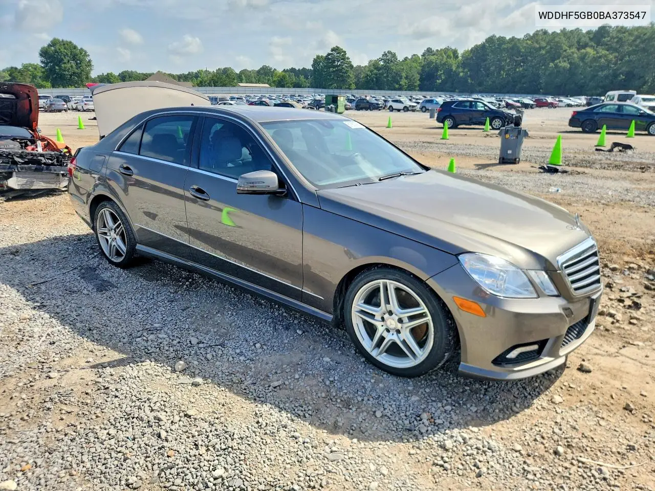 2011 Mercedes-Benz E 350 VIN: WDDHF5GB0BA373547 Lot: 61680986
