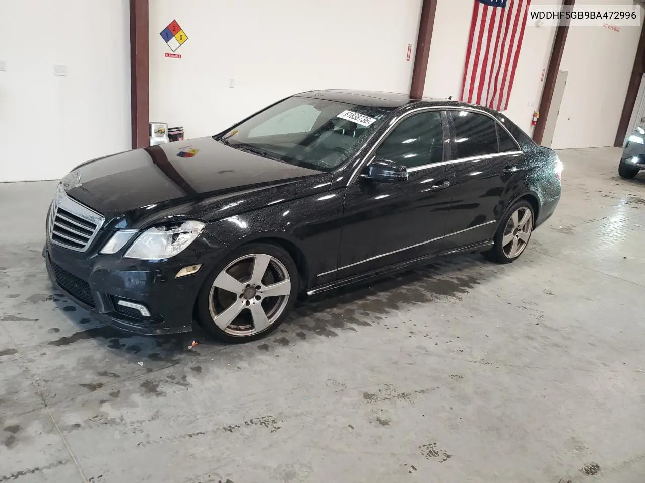 2011 Mercedes-Benz E 350 VIN: WDDHF5GB9BA472996 Lot: 61838736
