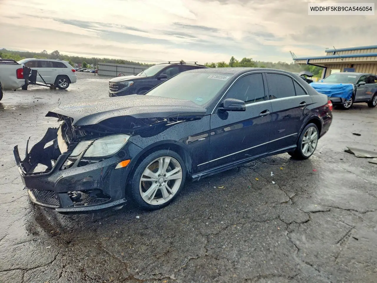 2012 Mercedes-Benz E 350 VIN: WDDHF5KB9CA546054 Lot: 57300596